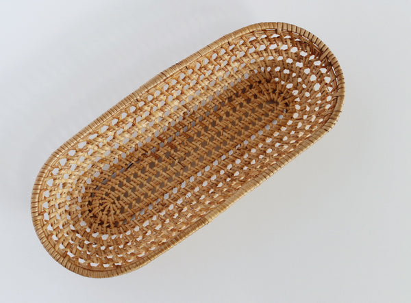 Rattan Tray Set