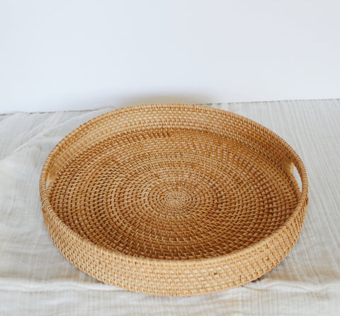 Rattan Brunch Tray