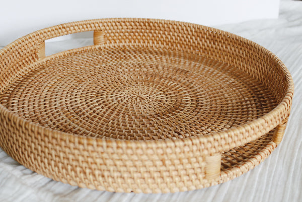 Rattan Brunch Tray