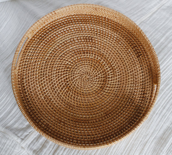 Rattan Brunch Tray